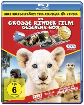 Die gro&szlig;e Kinderfilm-Geschenk-Box, 3 Blu-rays