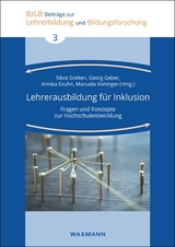 Lehrerausbildung f&uuml;r Inklusion - 