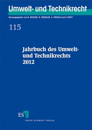 Jahrbuch des Umwelt- und Technikrechts 2012