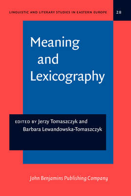 Meaning and Lexicography - 