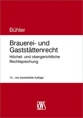 Brauerei- und Gastst&auml;ttenrecht - Udo B&uuml;hler