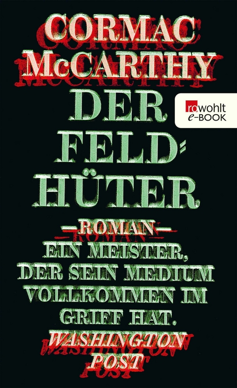 Der Feldh&uuml;ter - Cormac McCarthy