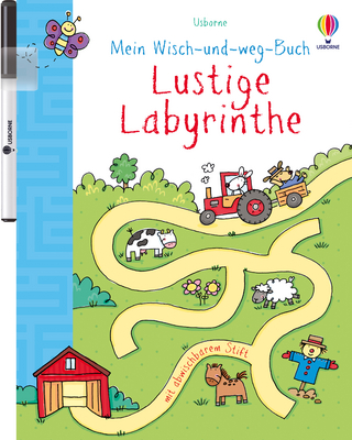 Mein Wisch- und Weg- Buch: Lustige Labyrinthe