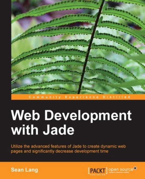 Web Development with Jade -  Lang Sean Lang