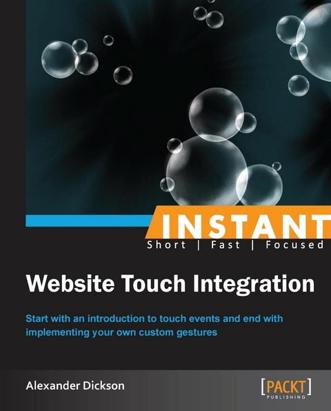 Instant Website Touch Integration - Alexander Dickson