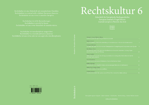 Rechtskultur 6 - Antonio S&aacute;nchez Aranda