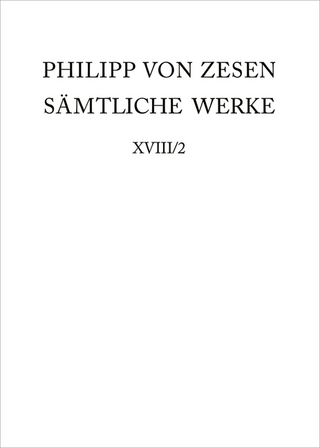 Philipp von Zesen: Sämtliche Werke. Coelum astronomico-poeticum sive... / Coelum astronomico-poeticum