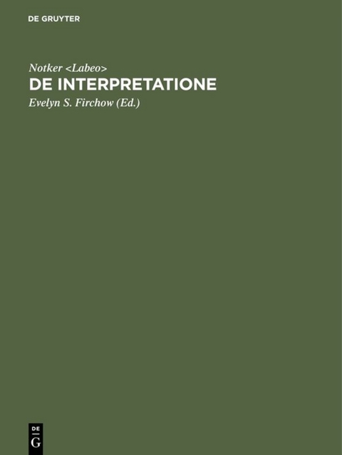 De interpretatione - 