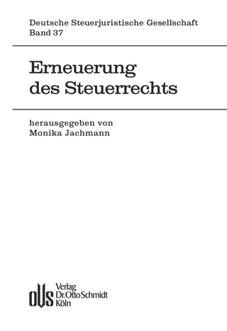 Erneuerung des Steuerrechts