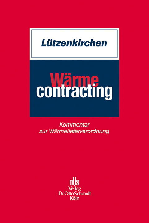 Wärmecontracting -  Klaus Lützenkirchen