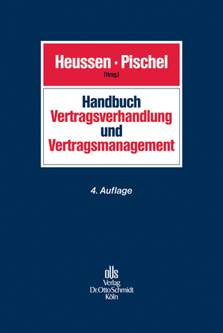 Handbuch Vertragsverhandlung und Vertragsmanagement