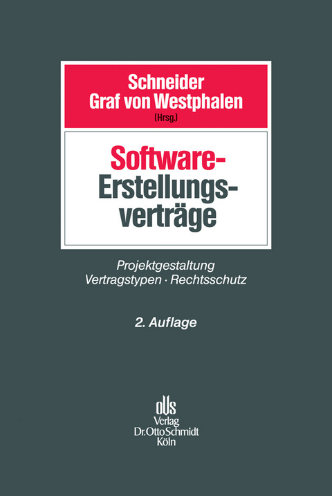 Software-Erstellungsvertr&auml;ge - 