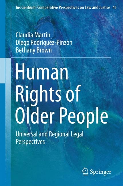 Human Rights of Older People - Claudia Martin, Diego Rodr&iacute;guez-Pinz&oacute;n, Bethany Brown