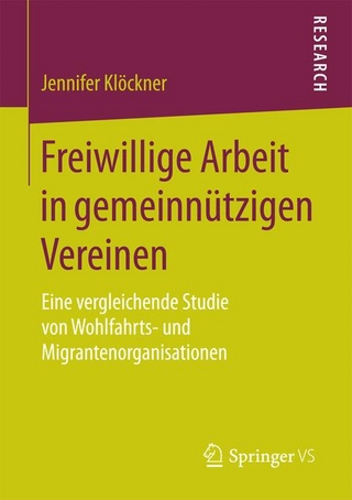 Freiwillige Arbeit in gemeinnützigen Vereinen
