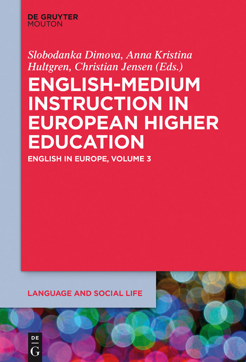 English-Medium Instruction in European Higher Education - 