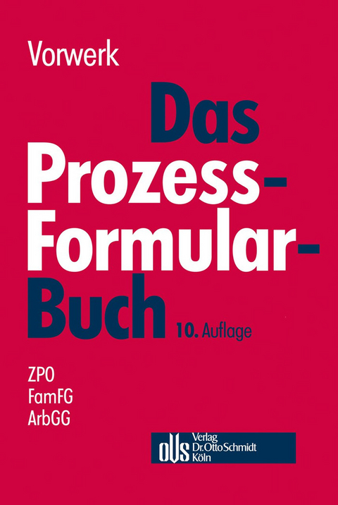 Das Prozessformularbuch - 