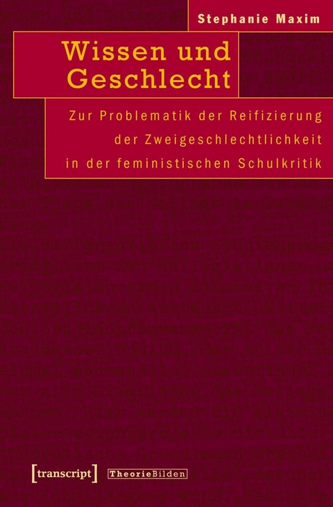 Wissen und Geschlecht -  Stephanie Maxim