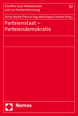 Parteienstaat - Parteiendemokratie - 