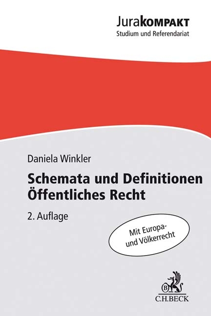 Schemata und Definitionen &Ouml;ffentliches Recht - Daniela Winkler
