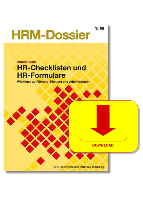 HR-Checklisten und HR-Formulare -  Autorenteam