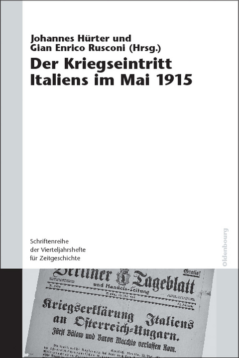 Der Kriegseintritt Italiens im Mai 1915 - 