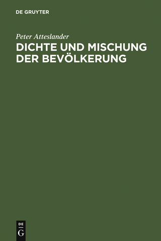 Dichte und Mischung der Bevölkerung