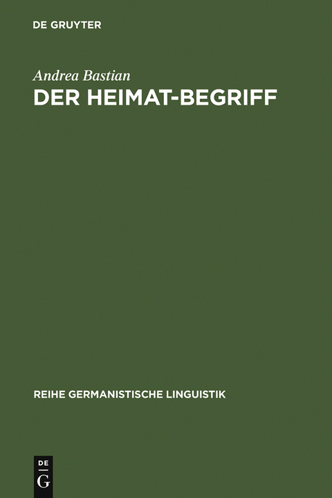 Der Heimat-Begriff - Andrea Bastian
