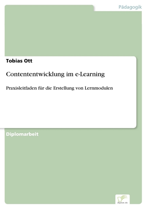 Contententwicklung im e-Learning -  Tobias Ott