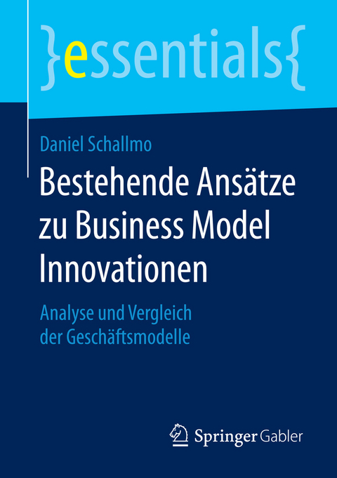 Bestehende Ans&auml;tze zu Business Model Innovationen - Daniel Schallmo