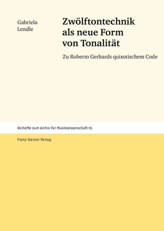 Zwölftontechnik als neue Form von Tonalität