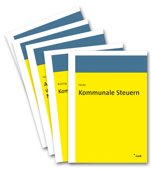 B&uuml;cherpaket Praxishandb&uuml;cher Kommunale Abgaben
