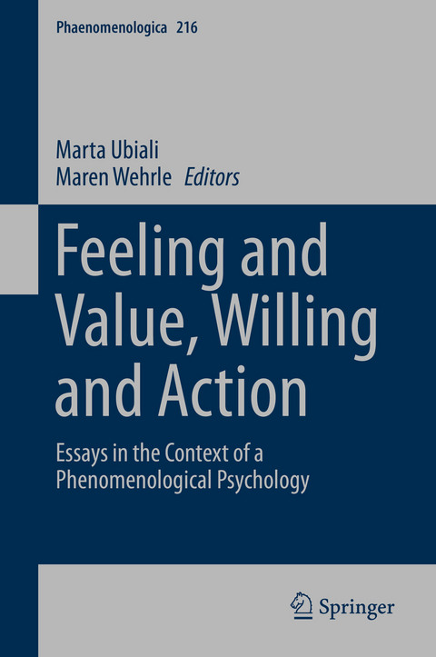 Feeling and Value, Willing and Action - 