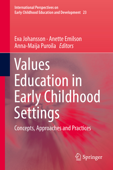 Values Education in Early Childhood Settings - 