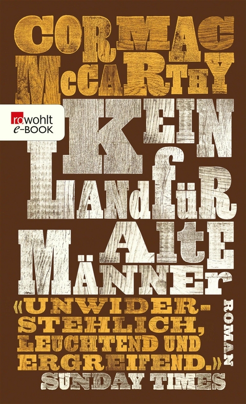 Kein Land für alte Männer - Cormac McCarthy