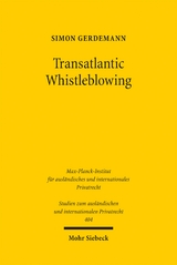 Transatlantic Whistleblowing - Simon Gerdemann