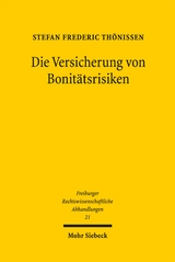Die Versicherung von Bonit&auml;tsrisiken - Stefan Frederic Th&ouml;nissen