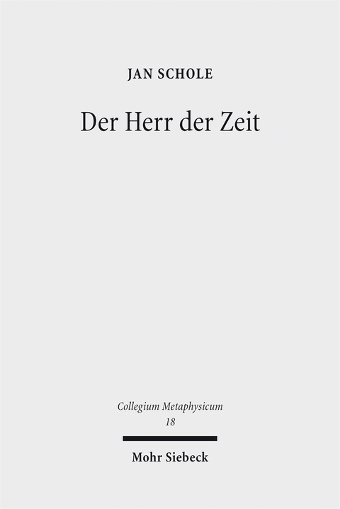 Der Herr der Zeit - Jan Schole