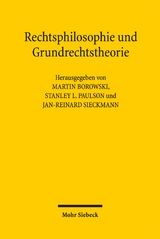 Rechtsphilosophie und Grundrechtstheorie - 