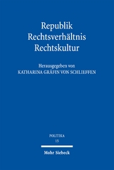 Republik - Rechtsverh&auml;ltnis - Rechtskultur - 