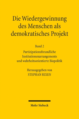 Die Wiedergewinnung des Menschen als demokratisches Projekt