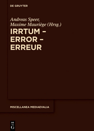 Irrtum – Error – Erreur
