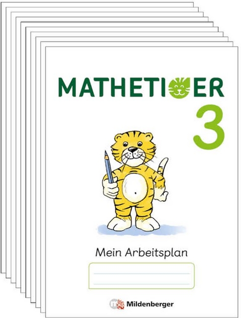 Mathetiger 3 &ndash; Arbeitsplan zur Heftausgabe (VPE 10) - Thomas Laubis, Eva Schnitzer
