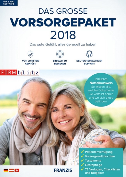 Das gro&szlig;e Vorsorgepaket 2018