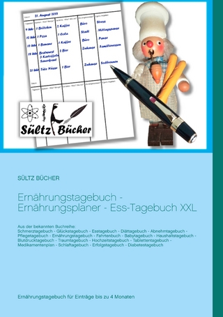Ernährungstagebuch - Ernährungsplaner - Ess-Tagebuch XXL