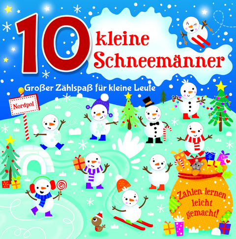 10 kleine Schneem&auml;nner