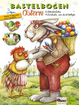 Ostern Bastelbogen K&ouml;rbchen und Eierbecher