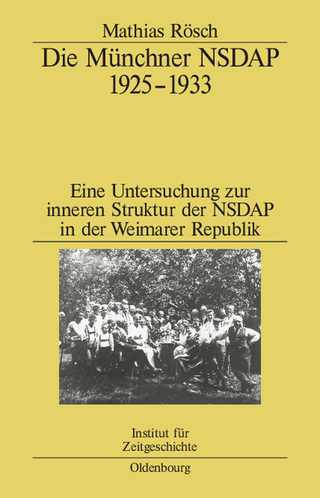 Die Münchner NSDAP 1925-1933