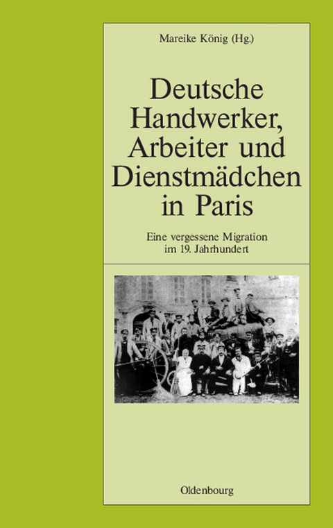 Deutsche Handwerker, Arbeiter und Dienstm&auml;dchen in Paris - 