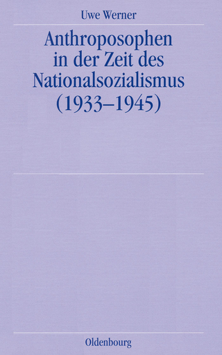 Anthroposophen in der Zeit des Nationalsozialismus