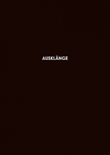 Auskl&auml;nge - Martin Zaglmaier